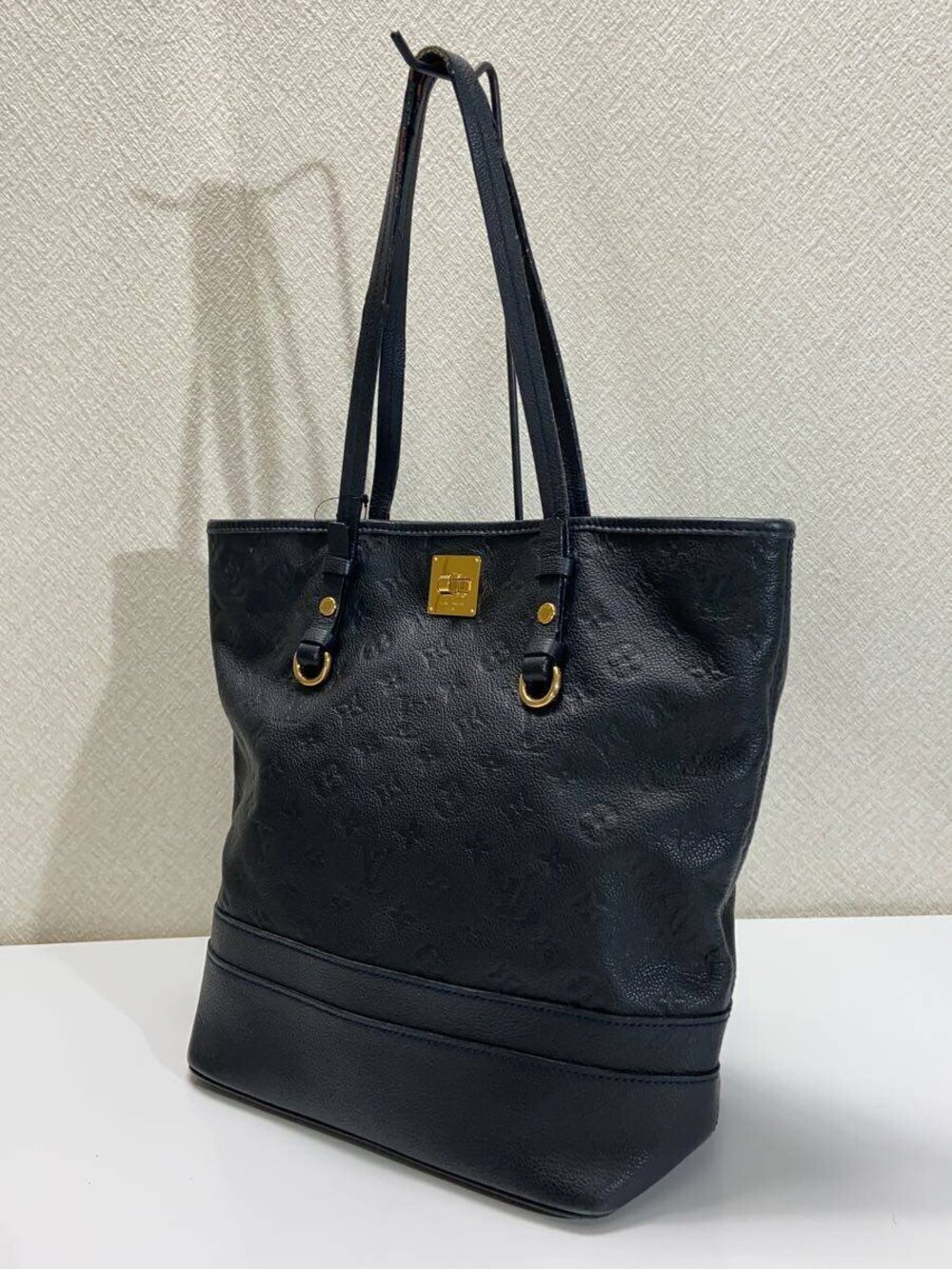 Louis Vuitton Empreinte Monogram Bag Citadine Leather Brown